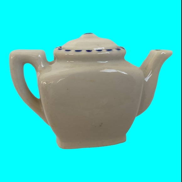 Vtg Doll Dishes, Doll Tea Set, Toy Tea Set, Tiny Dishes, Miniature Teaset 13 pcs - Picture 6 of 10